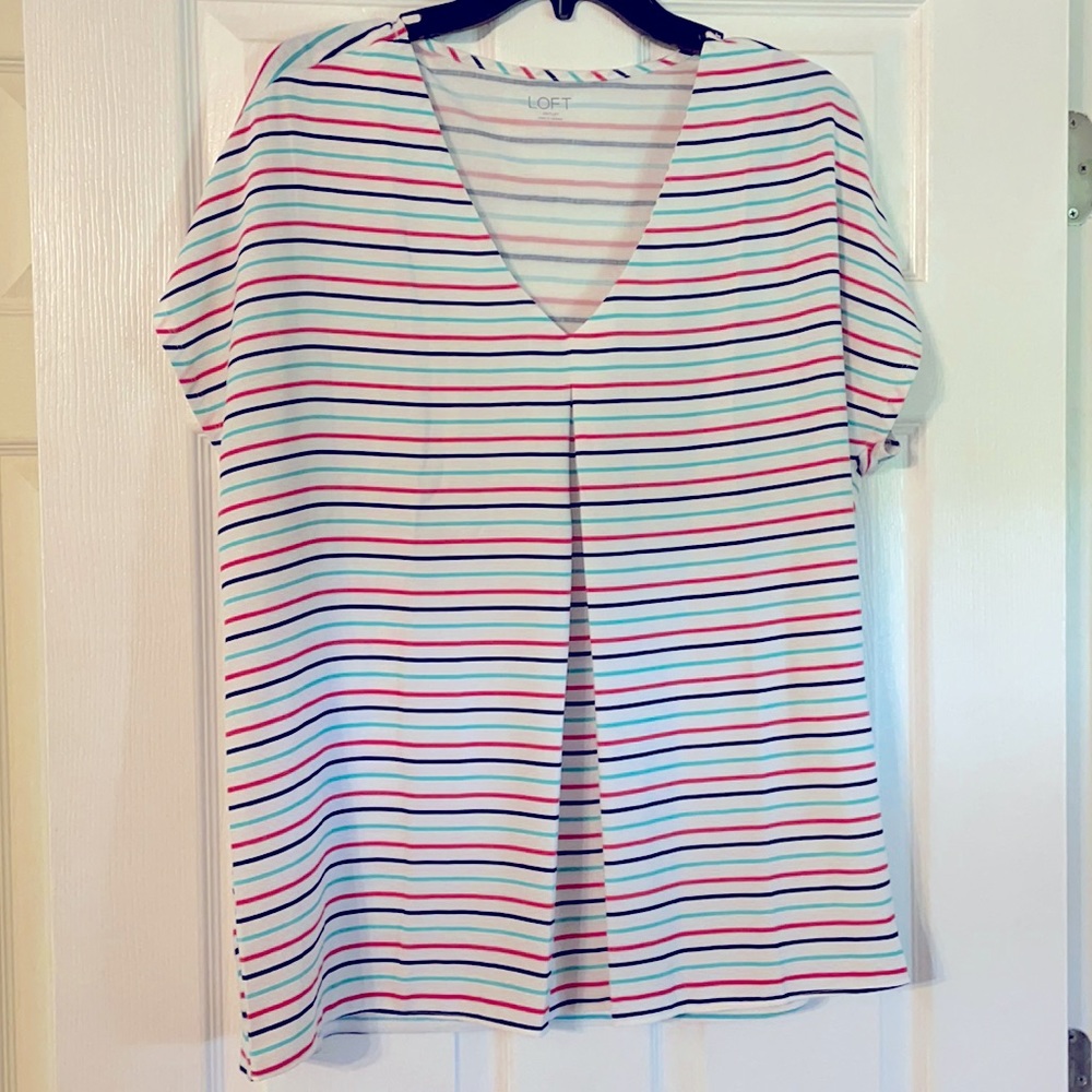 Loft Outlet adorable striped blouse